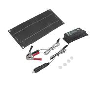 Kit di pannelli solari integrati con regolatore di carica, caricabatterie solare portatile con elevata efficienza di conversione, protezioni multiple