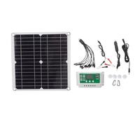 Kit di pannello solare Efficiente conversione ad alta conversione monocristallina Silicon stabile Prestazioni portatili portatile a pitio a impianto a impianto per campeggio