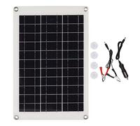 Kit di pannello solare policristallino da 20 W Kit di ricarica efficiente Dual Interfaccia USB Alimentatore per esterni