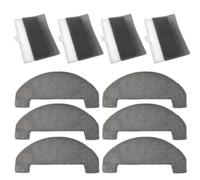 Kit di panni di ricambio per aspirapolvere Mova E20 ed E20 Plus con 4 filtri e 6 panni per la pulizia del pavimento per migliorare l'efficacia della pulizia del pavimento