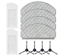 Kit di panni e spazzole laterali di ricambio per robot aspirapolvere Bosch Spotless+ BCRD1W BCRC1W e Spotless Advanced+ BCRD2W BCRC2W, set completo di accessori per la pulizia per