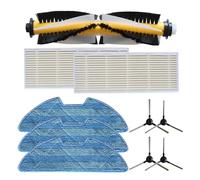 Kit Di Panni For Il Lavaggio Con Filtro Della Spazzola Laterale Principale, Compatibile Con ICLEBO, KT-552 КТ-566, Aspirapolvere Senza Fili, Ricambi E Accessori(A set)