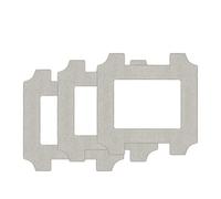 Kit Di Panni For Mocio, Compatibile Con ，Compatible For Ecovacs，, Compatibile Con Winbot, Panni Di Ricambio For Mocio For Finestre W2S W2S Pro For Accessori For Aspirapolvere Robot.(3pcs)