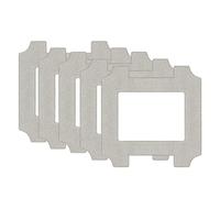 Kit Di Panni For Mocio, Compatibile Con ，Compatible For Ecovacs，, Compatibile Con Winbot, Panni Di Ricambio For Mocio For Finestre W2S W2S Pro For Accessori For Aspirapolvere Robot.(5pcs)