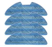 Kit di panni in microfibra di ricambio per Blaupunkt per Bluebot e Xtreme Vacuum Parts confezione da 4 o 10 stracci per mantenere i pavimenti puliti (confezione da 4)