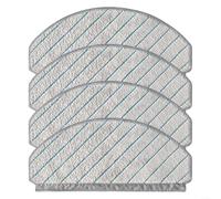 Kit di panni in microfibra lavabili compatibili con Bosch Spotless BCRD1W BCRC1W Spotless Advanced BCRD2W BCRC2W per una pulizia efficiente del pavimento della casa (confezione da 4)