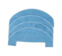 Kit di panni in microfibra per Conga 2499, scegliere tra 4 o 10 confezioni per un'efficace manutenzione del pavimento (confezione da 4)