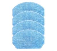 Kit di panni in microfibra per robot aspirapolvere Nedis WIFIVCR001CBK, confezione da 4 o 10 panni di ricambio (confezione da 4)
