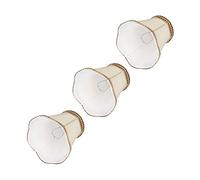 Kit di paralume con clip da 3 pezzi, paralume di lampadario E14, paralume a candela, lampada a sospensione per casa, corridoio, hotel, 13 x 12 x 8 cm