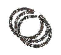 Kit di parti di chitarra 3 Pezzi Intarsio Foro Suono Legno Di Rosa Per Chitarra Acustica Classica Tecnologia Mosaico Di Capesante