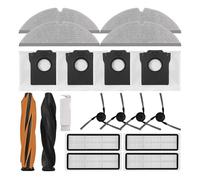 Kit di parti di ricambio compatibile con Dreame D20 Pro Plus Robot aspirapolvere Spazzola laterale principale Filtro Hepa Panno for la polvere Ba