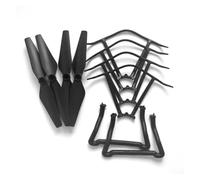 Kit di parti di ricambio for droni S5 S5H S5C: pale dell'elica, telaio protettivo, pattino di atterraggio, motori CW CCW, accessori compatibili con il sedile del motore(W)