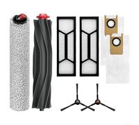 Kit di parti di ricambio per Eufy per Omni S1 Pro e S1, tra cui spazzola principale, mocio rotante, spazzole laterali, filtri dell'aria e sacchetti usa e getta per la polvere per uso domestico (A)