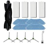Kit di parti di ricambio per robot aspirapolvere Lefant M2 Pro e M2S Pro, include spazzole laterali principali, filtri, panni per mocio, strumento di pulizia per la casa, peli di animali domestici