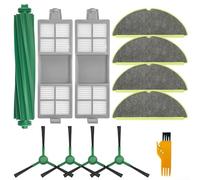 Kit di parti di ricambio per Roomba 205 e per spazzole laterali a rullo principale DustCompactor Filtri Mop Pads Aspirapolvere Accessori (A)
