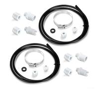 Kit di parti per alimentatore cloratore con valvola di ritegno e morsetti a sella per dispenser per piscine serie Cl200 Cl220 Set di riparazione tra cui tubi flessibili dadi rondelle per una