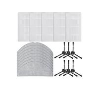Kit di Parti per Aspirapolvere per Tapo RV30 Max e RV20 Max con 5 Filtri, 8 Panni per Mop e 6 Spazzole Laterali In Nylon