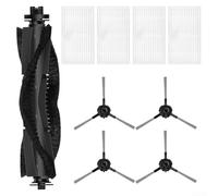 Kit di parti per aspirapolvere robot Vexilar per W7, W9, W11, W15, include spazzola a rullo principale, spazzole laterali e filtri HEPA per una pulizia profonda (A)