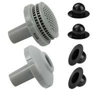 Kit di parti per piscina fuori terra Kit di ricambio intex filtro per piscina Kit connettore per piscina con filtro per piscina da 3,2 cm e ugello di ingresso e tappo per piscina per Intex/Coleman