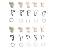 Kit di pawl di avviamento di rinculo compatibile con sega tagliata adatta ai modelli TS420 TS410 TS400 Sostituisce la parte 0000197200 Accessori per riparazioni da giardino del tosaerba 10 pacchetto