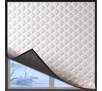 Kit di Pellicola Isolante per Finestre, Tende in Caldo Cotone, Resistente al Calore, Isolamento Dalla Luce e Dal Rumore, for Mantenere Calda la Stanza(90cmx150cm)