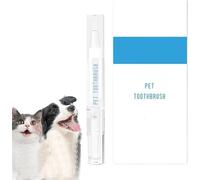 Kit di penne per la pulizia dei denti dei cani, strumento per la pulizia dei denti dei cani, rimozione del tartaro per cani, sbiancamento e pulizia dei denti di gatto/cane, sostanza vegetale naturale,