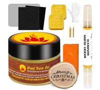 Kit di penne per pasta di legno 113,4 g, gel di combuszione, pennarelli a doppio lato per combustione in pochi minuti, perfetto per principianti, regali significativi