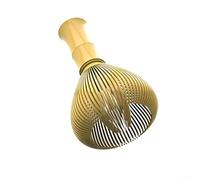 Kit di pennelli da tè Matcha in ABS e strumenti per ordinare il tè con quadrante a ciotola Matcha, pennelli per mescolare, progettati per migliorare il sapore e l'uso tradizionale del tè (giallo)