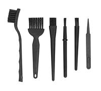 Kit di pennello in plastica Non statico Multi Utilizzo Piccola portatile per la pulizia della tastiera del seggiolino per auto