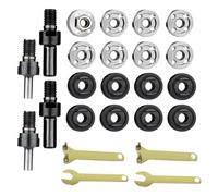 Kit di per allacciamento Rep con adattatore per smerigliatrice | Allegati della smerigliatrice angolare per officina G Home Job Site Metalworking Manutenzione automobilistica