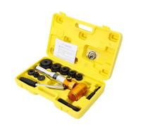Kit Di Perforazione Idraulica Da 90KN, Set Manuale For Fori, Utensile For Lamiere Con 6 Matrici (22,5-60,8 Mm) Elevato Potere Di Penetrazione