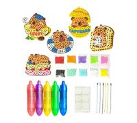 Kit di perline per | accessori per il tempo libero creativi divertenti, perline Capybara per creare ragazze, per la scuola o il partito di ioca l'istruzione di compleanno