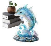 Kit di perline per animali domestici, decorazione realistica a tema marino 3D, perline a forma di animali, per progetti fai da te, principianti, appassionati, ornamenti per le vacanze,