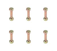 Kit di perni di taglio per spazzaneve Ariens PRO 52100100 5/16" costruzione in metallo per modelli da 66 cm, 71 cm, 81 cm, 167,6 cm, 6 pezzi