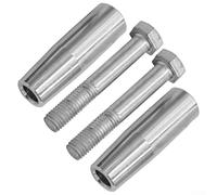 Kit di perni pivot, confezione da 2 pezzi 6732012 6707042, parti di ricambio resistenti, in acciaio al carbonio ad alta resistenza, resistente all'usura, per costruzioni minerarie, attrezzature