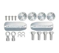 Kit di personalizzazione dei freni hope tech 4 evo tr4 argento