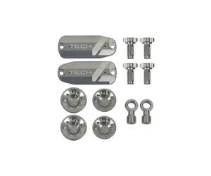 Kit di personalizzazione per i freni hope tech 4 v4 silver