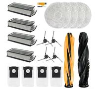 Kit di pezzi di ricambio per Dreame L40s Pro Ultra/L50 Pro Ultra/Matrix 10 Ultra e Mova V50 Ultra, include spazzole principali/laterali, filtri, panni mop, sacchetti per la polvere