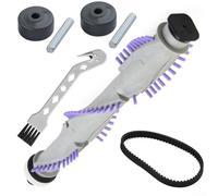 Kit di pezzi di ricambio per Shark NV350 con rullo spazzola, cinghia dentata e piccole ruote anteriori per navigatore per aspirapolvere verticale sollevabile, ricambio 117FFJ
