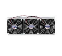 Kit di pezzi per la refrigerazione a semiconduttori, raffreddatore termoelettrico Peltier per il raffreddamento di piccoli spazi, senza rumore e senza refrigerante, ideale per prog