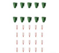 Kit di piantagione con 10 coppette per radici di fragole e 20 forchette per trapiantare e aumentare la resa delle fragole da giardino (piccolo)