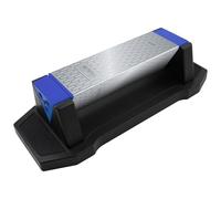 Kit di pietre per affilatura diamantate Faithfull - Pietra per affilatura triangolare con grana 400/1000/1200, affilacoltelli e utensili con base antiscivolo, per uso a secco o a umido
