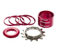 Kit di pignoni Reverse Components Single Speed Rosso