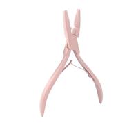 Kit di pinze for applicazione professionale for estensioni dei capelli con micro anelli, for pinza for chiusura micro perline(Pink)