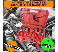 kit di pinze speciali per graffette impianti di tubazioni per auto