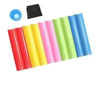 Kit di pipeline per team building | PP 10 mezzi tubi 30/40/50 cm x 5,5 cm palla da golf 4,5 cm borsa portaoggetti | Gioco di formazione di comunicazione cooperativa | Laboratori di leadership