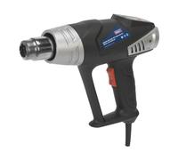 Kit Di Pistola Ad Aria Calda Deluxe Sealey Con Display LED 2000W 80-600°C HS104K