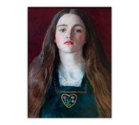 Kit di pittura 5D per adulti e bambini John Everett Millais Ritratto di Sophie Gray 1857 DIY Full Drill Painting30,5 x 40,6 cm