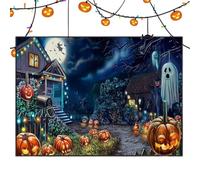 Kit di pittura 5D per paesaggio di Halloween - Kit di dipinti di paesaggio 5D | Kit di pittura artistica 5D per Halloween, artigianato, spazio di lavoro, soggiorno e casa, accessori per la decorazione