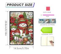 Kit di Pittura a Diamante Mandala Art con Quaderno A5, 50 Pagine, 5D DIY, Bloc-notes in Cristallo con Ricami a Numeri, Perfetto per Regali Fai da Te e Occasioni Festive